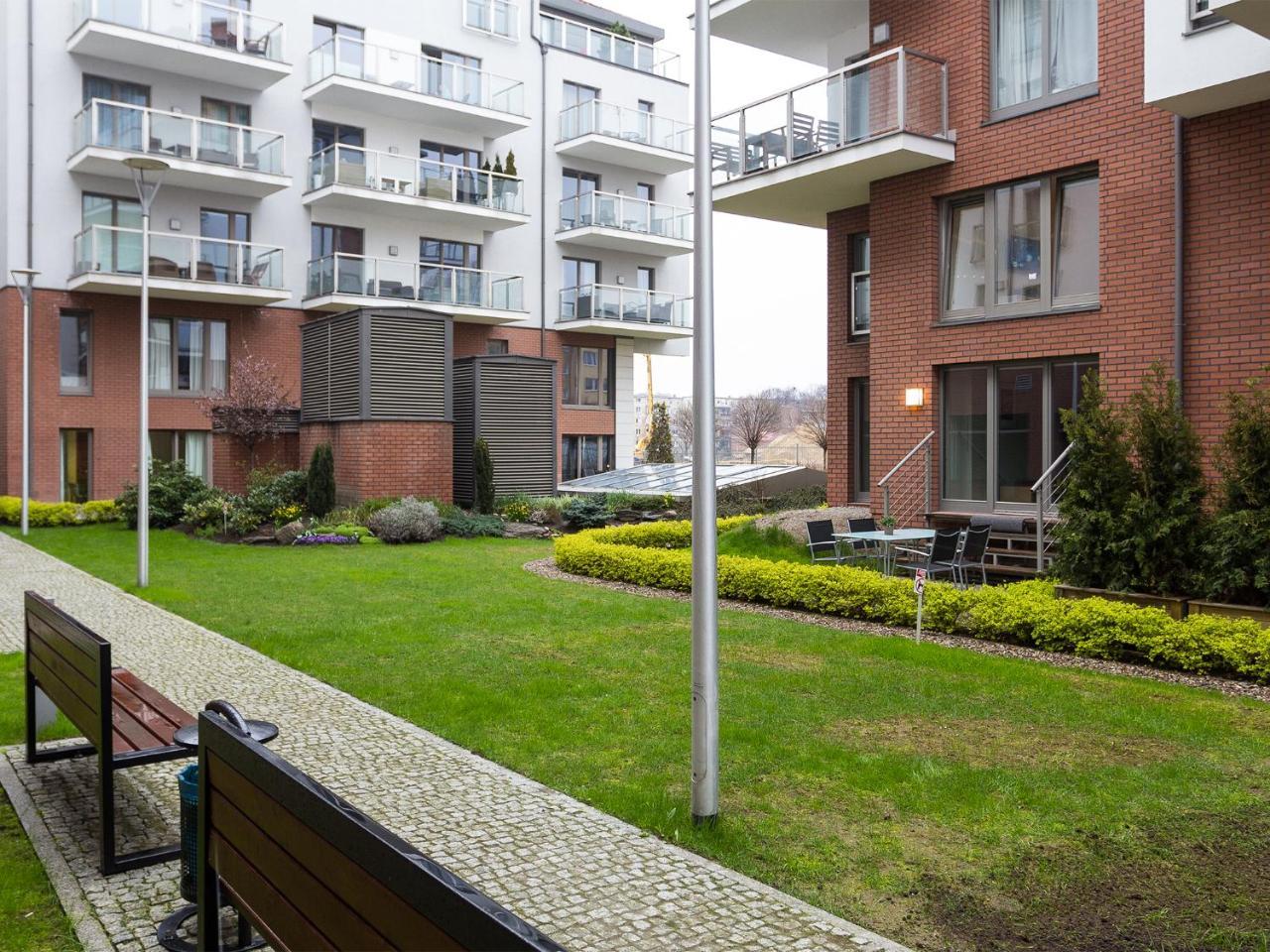 Euro Apartments Szafarnia Comfort グダニスク エクステリア 写真